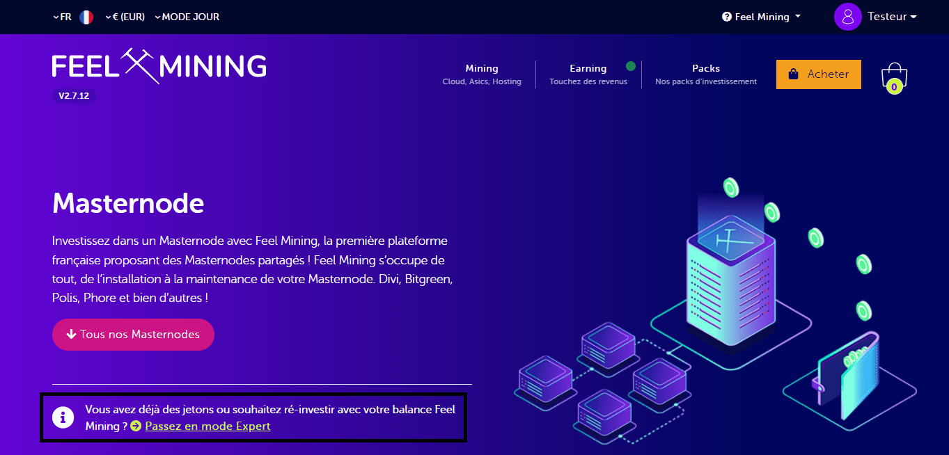 Comment déposer et retirer ses cryptos ? Feel Mining - Blog